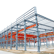 Prefab Construction Building Gymnasium/Workshop/Warehouse Cheap Safe Durable Light Steel Structure